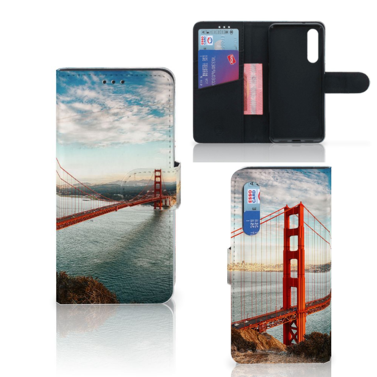 Xiaomi Mi 9 SE Flip Cover Golden Gate Bridge