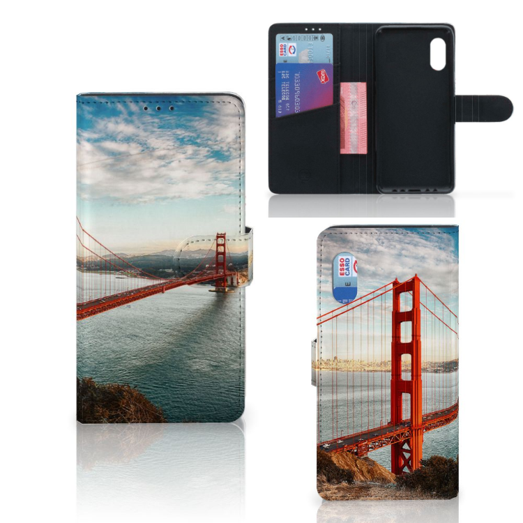 Samsung Xcover Pro Flip Cover Golden Gate Bridge