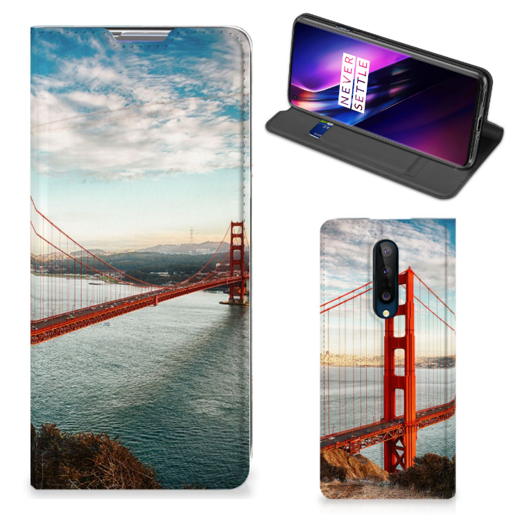 OnePlus 8 Book Cover Golden Gate Bridge