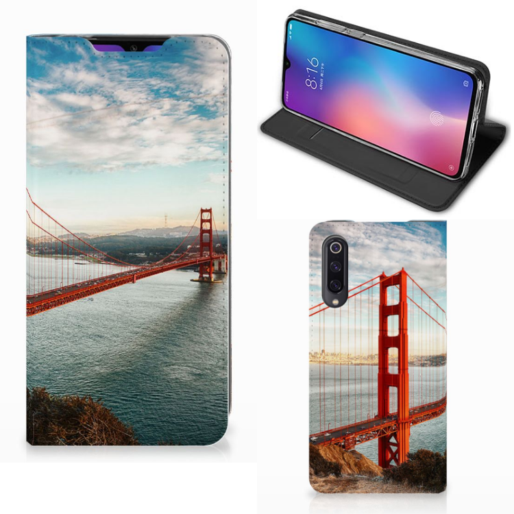 Xiaomi Mi 9 Book Cover Golden Gate Bridge