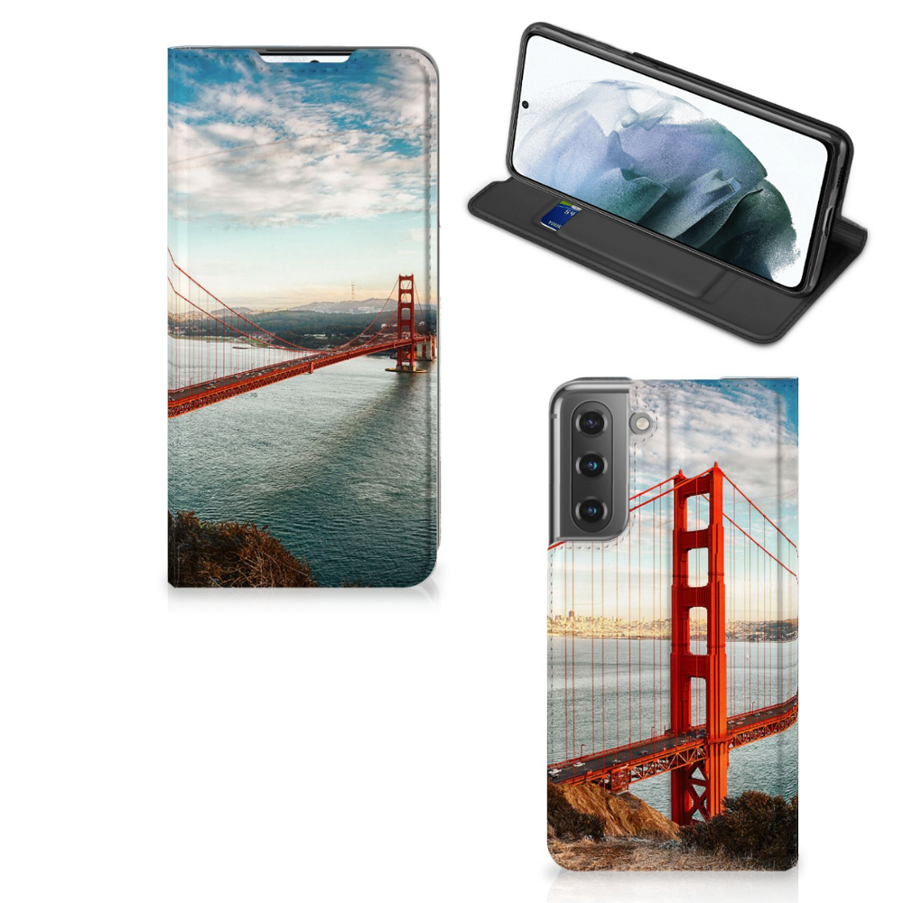 Samsung Galaxy S21 FE Book Cover Golden Gate Bridge