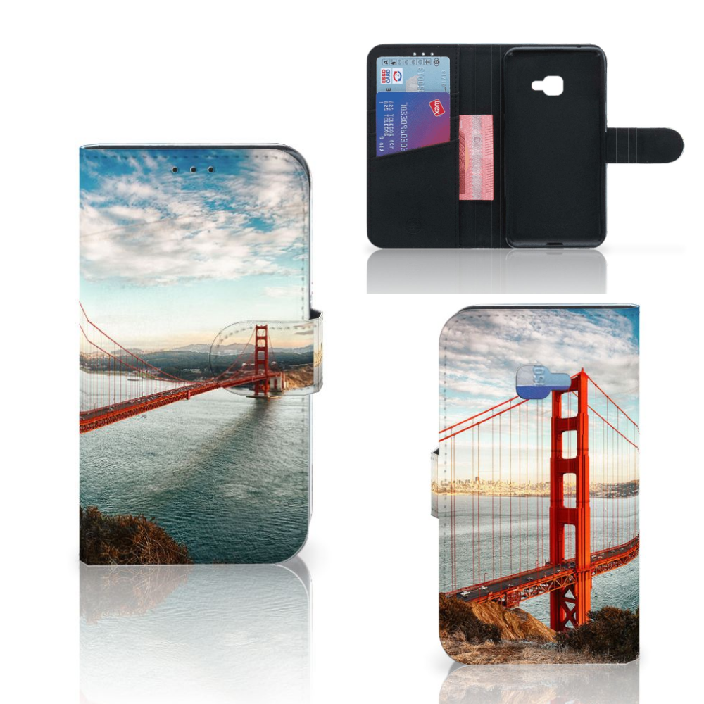 Samsung Galaxy Xcover 4 | Xcover 4s Flip Cover Golden Gate Bridge