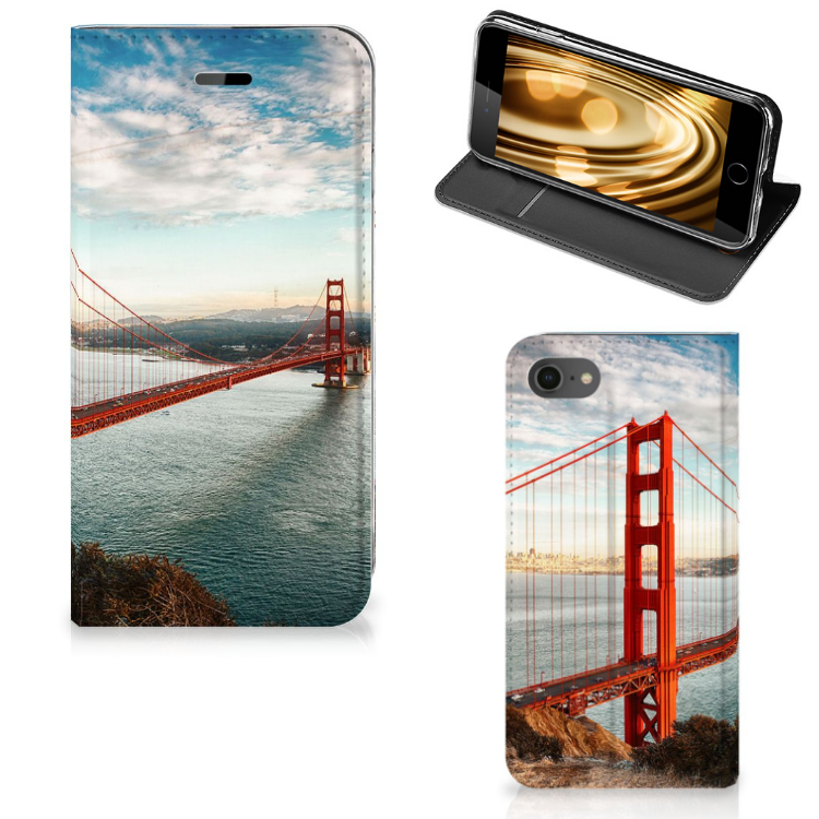 iPhone 7 | 8 | SE (2020) | SE (2022) Book Cover Golden Gate Bridge