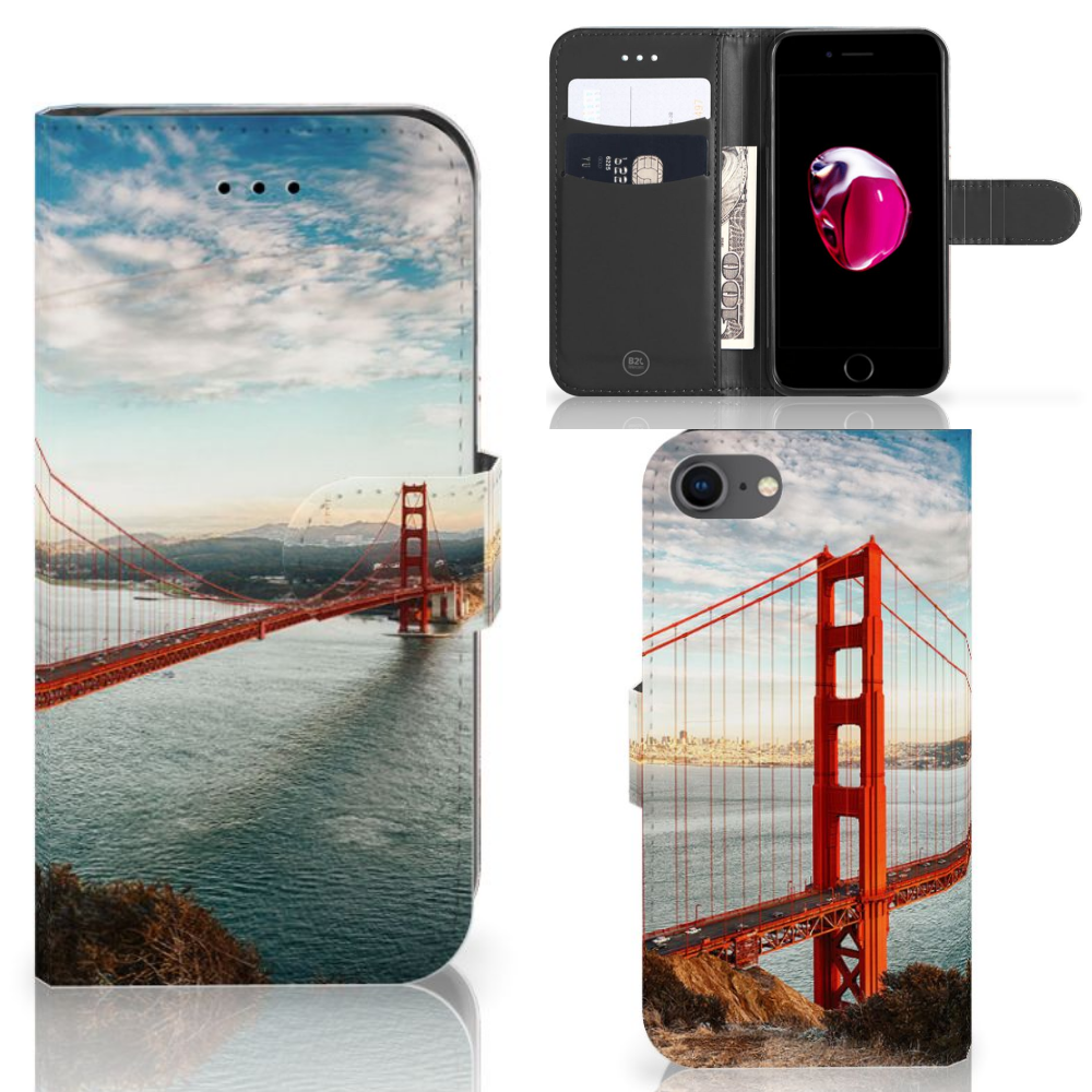 iPhone 7 | 8 | SE (2020) | SE (2022) Flip Cover Golden Gate Bridge