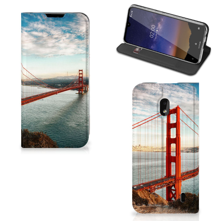 Nokia 2.2 Book Cover Golden Gate Bridge