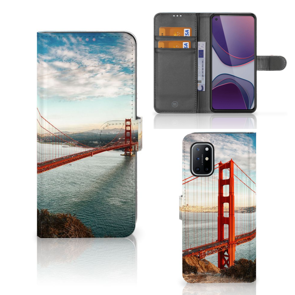 OnePlus 8T Flip Cover Golden Gate Bridge