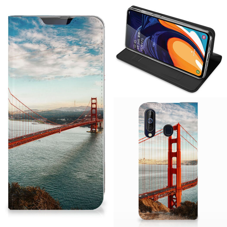 Samsung Galaxy A60 Book Cover Golden Gate Bridge