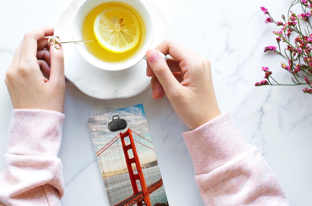 Sony Xperia 10 Plus Book Cover Golden Gate Bridge