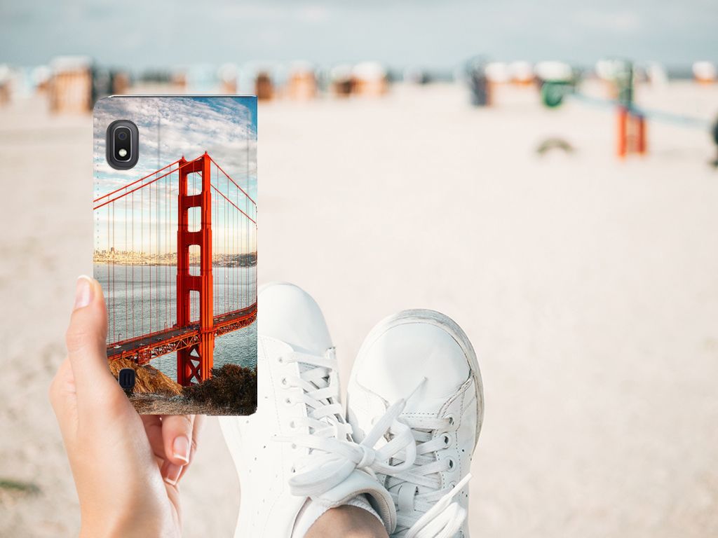 Samsung Galaxy A10 Book Cover Golden Gate Bridge