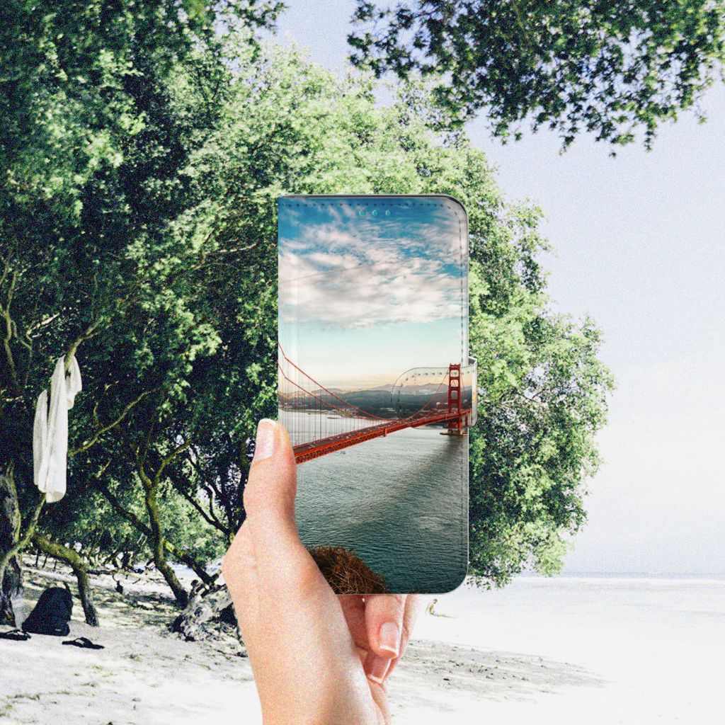 Samsung Galaxy A73 5G Flip Cover Golden Gate Bridge