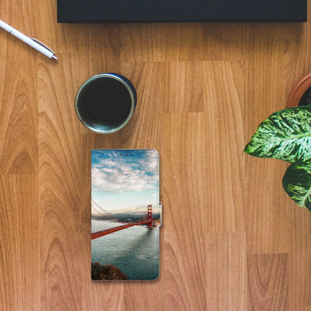 Xiaomi Mi Note 10 Pro Flip Cover Golden Gate Bridge