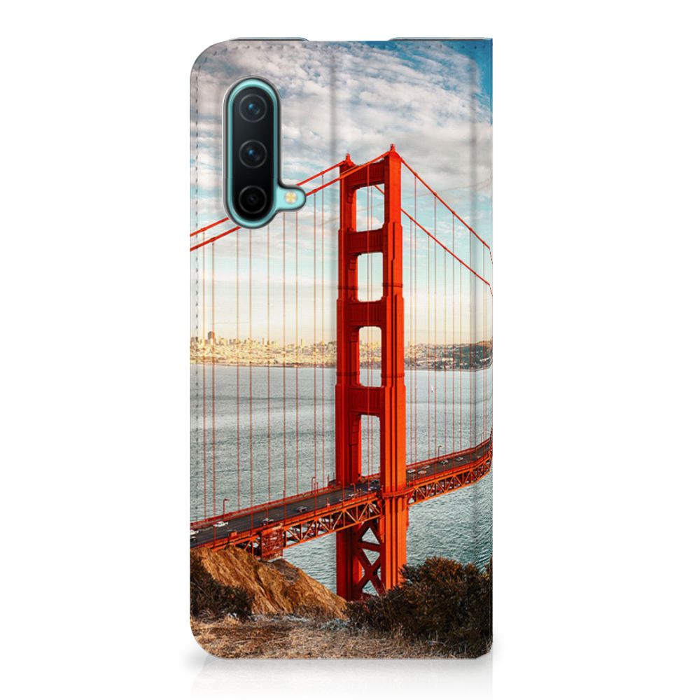 OnePlus Nord CE 5G Book Cover Golden Gate Bridge