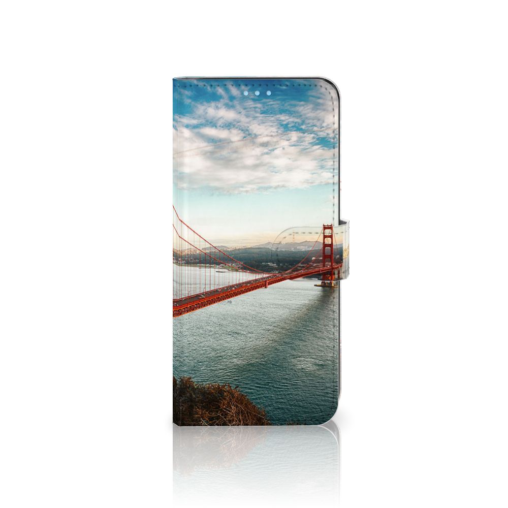 OPPO A74 4G Flip Cover Golden Gate Bridge