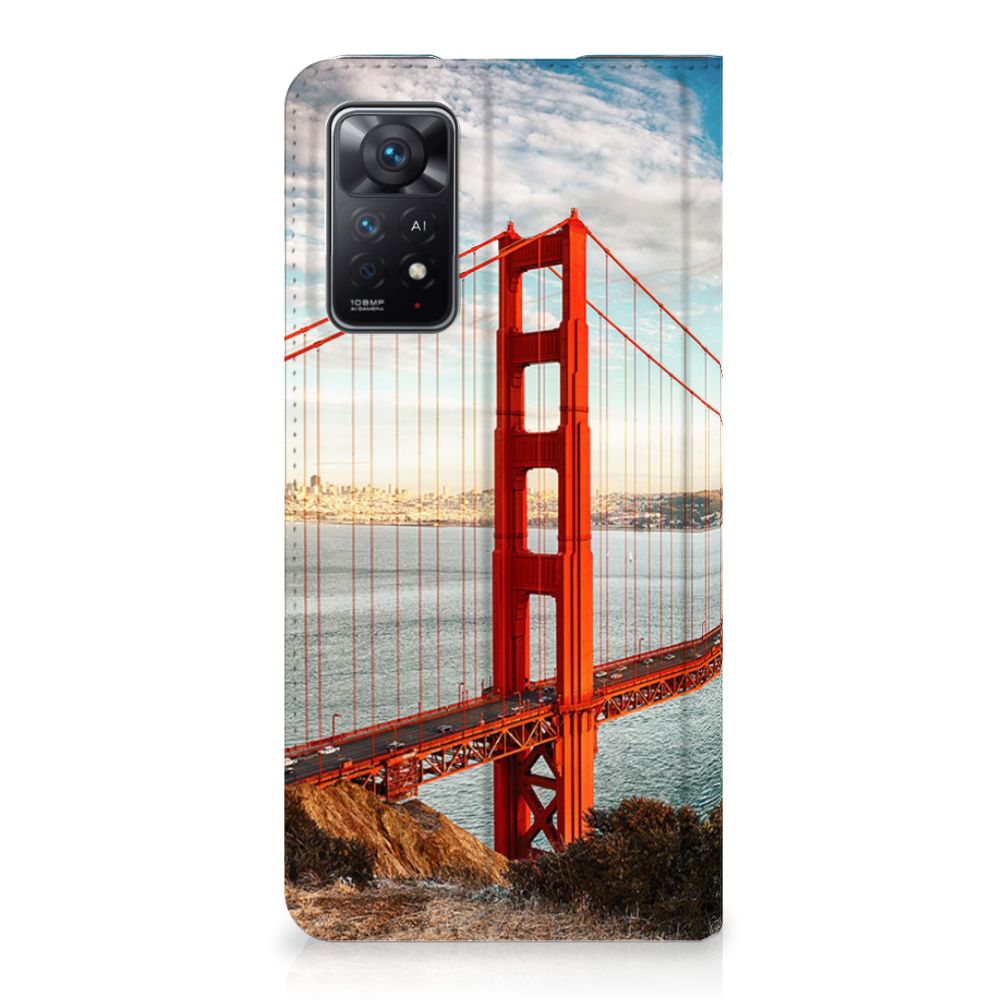 Xiaomi Redmi Note 11 Pro Book Cover Golden Gate Bridge