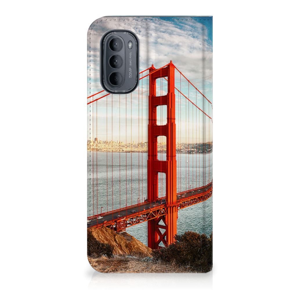 Motorola Moto G31 | G41 Book Cover Golden Gate Bridge