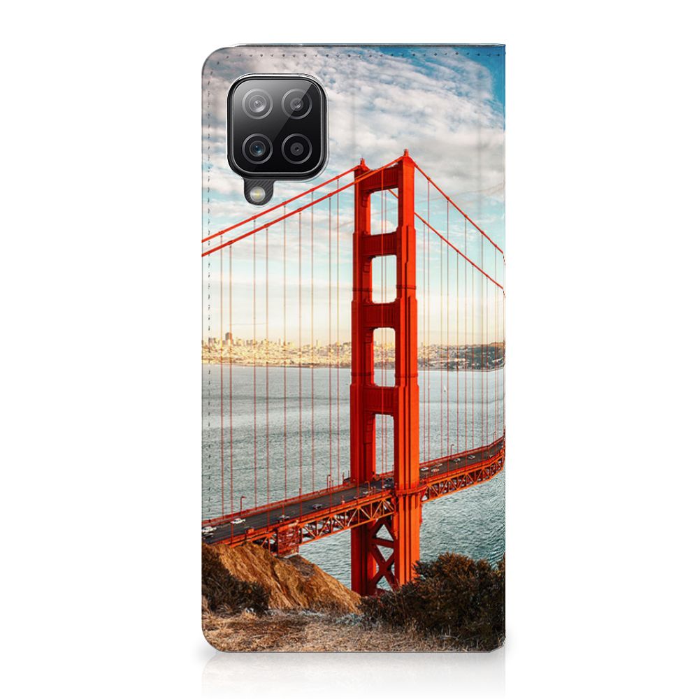 Samsung Galaxy A12 Book Cover Golden Gate Bridge