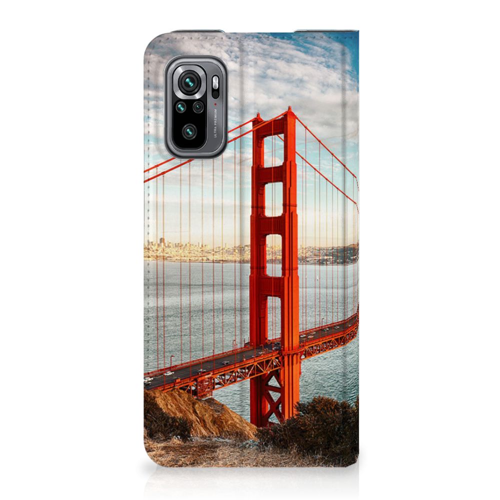 Xiaomi Redmi Note 10/10T 5G | Poco M3 Pro Book Cover Golden Gate Bridge