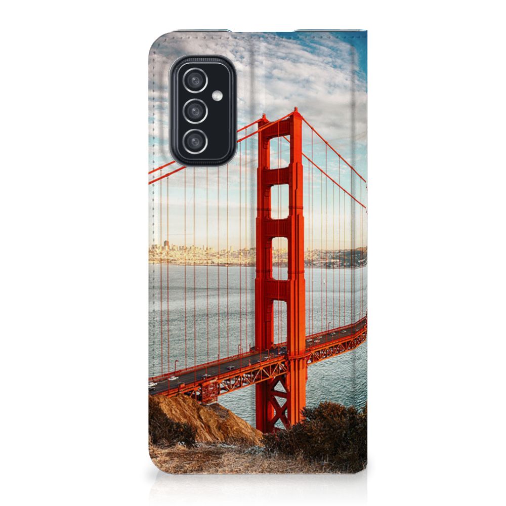 Samsung Galaxy M52 Book Cover Golden Gate Bridge