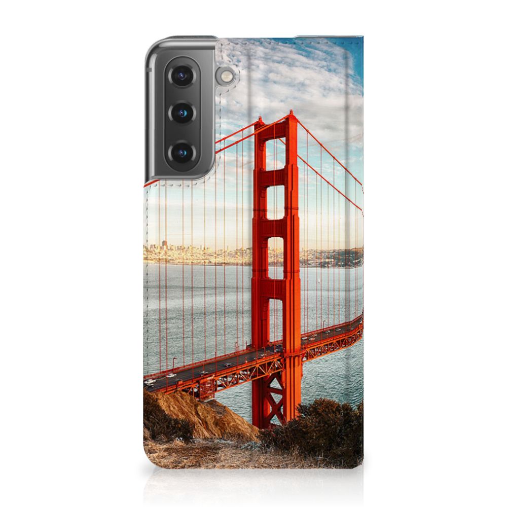 Samsung Galaxy S21 FE Book Cover Golden Gate Bridge