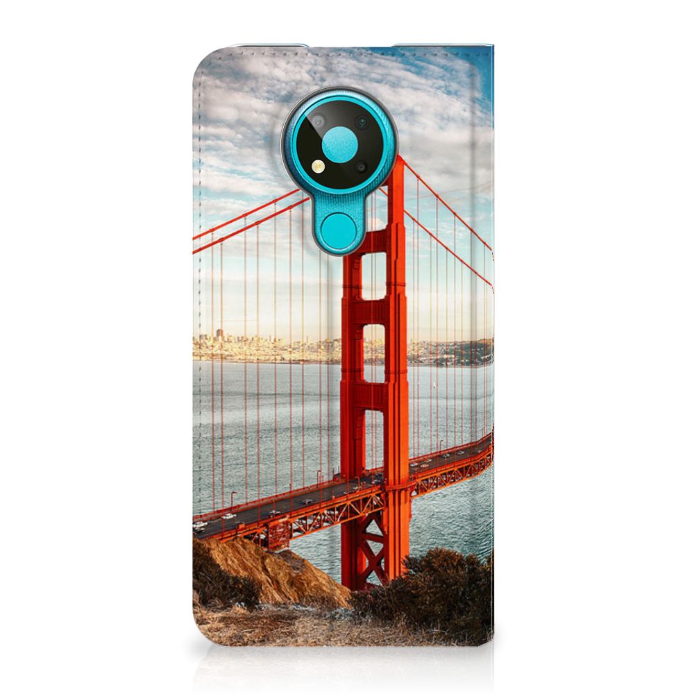 Nokia 3.4 Book Cover Golden Gate Bridge