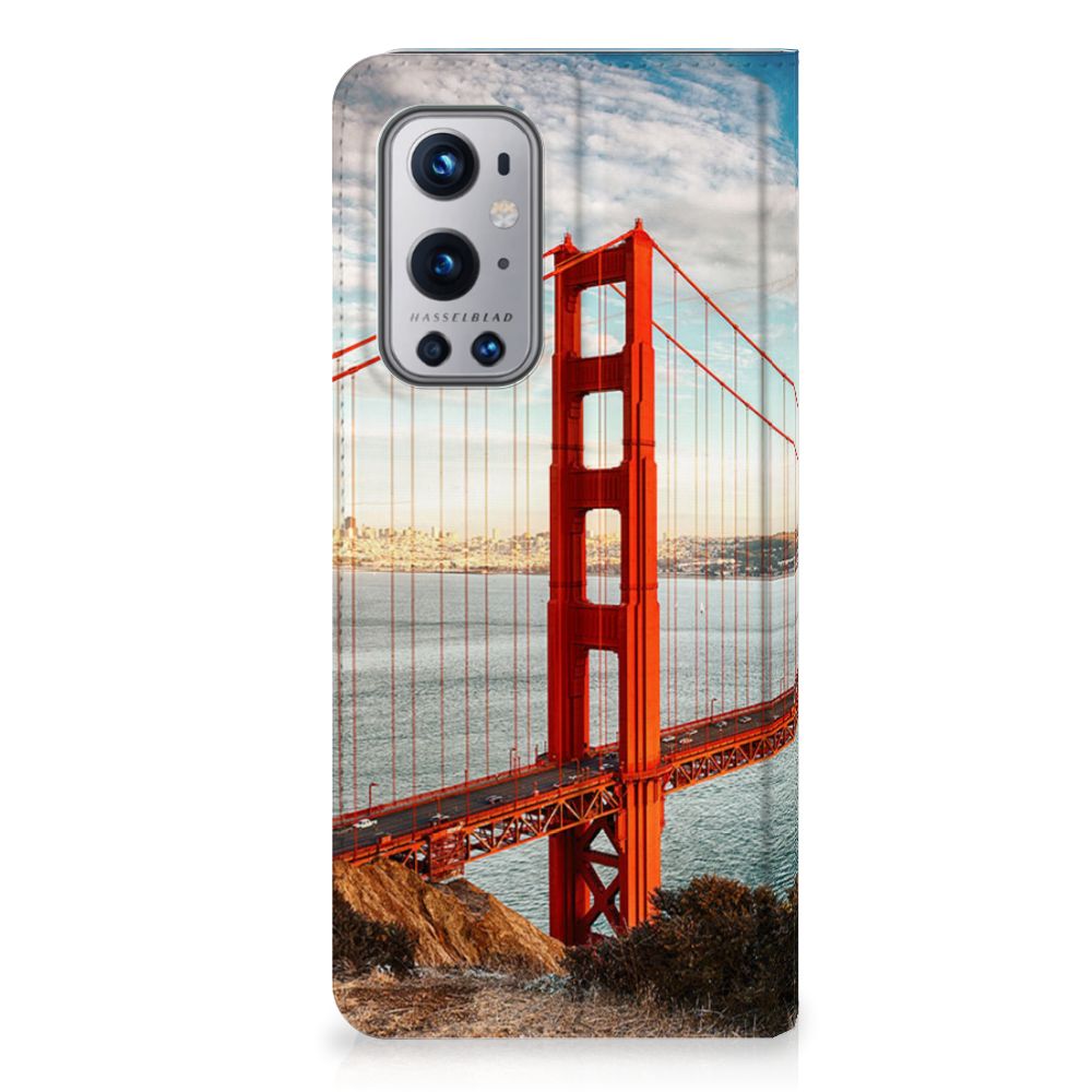 OnePlus 9 Pro Book Cover Golden Gate Bridge