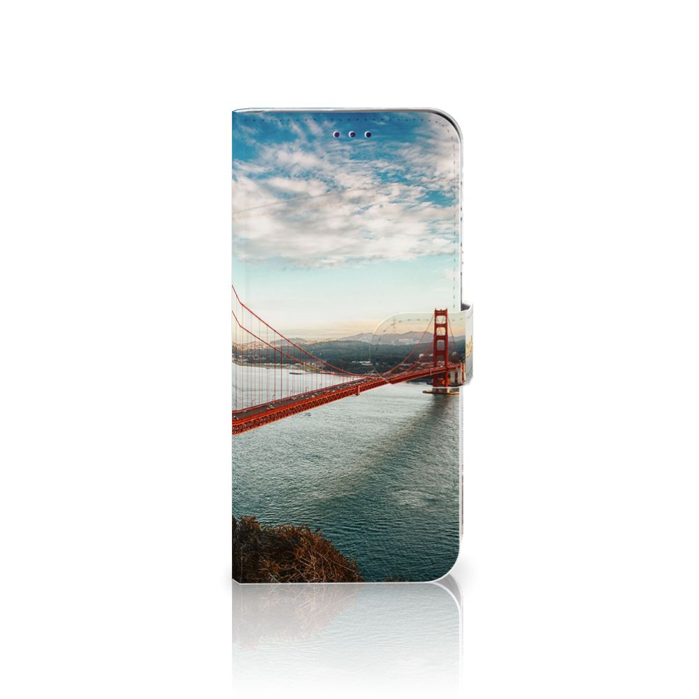 Samsung Galaxy A50 Flip Cover Golden Gate Bridge