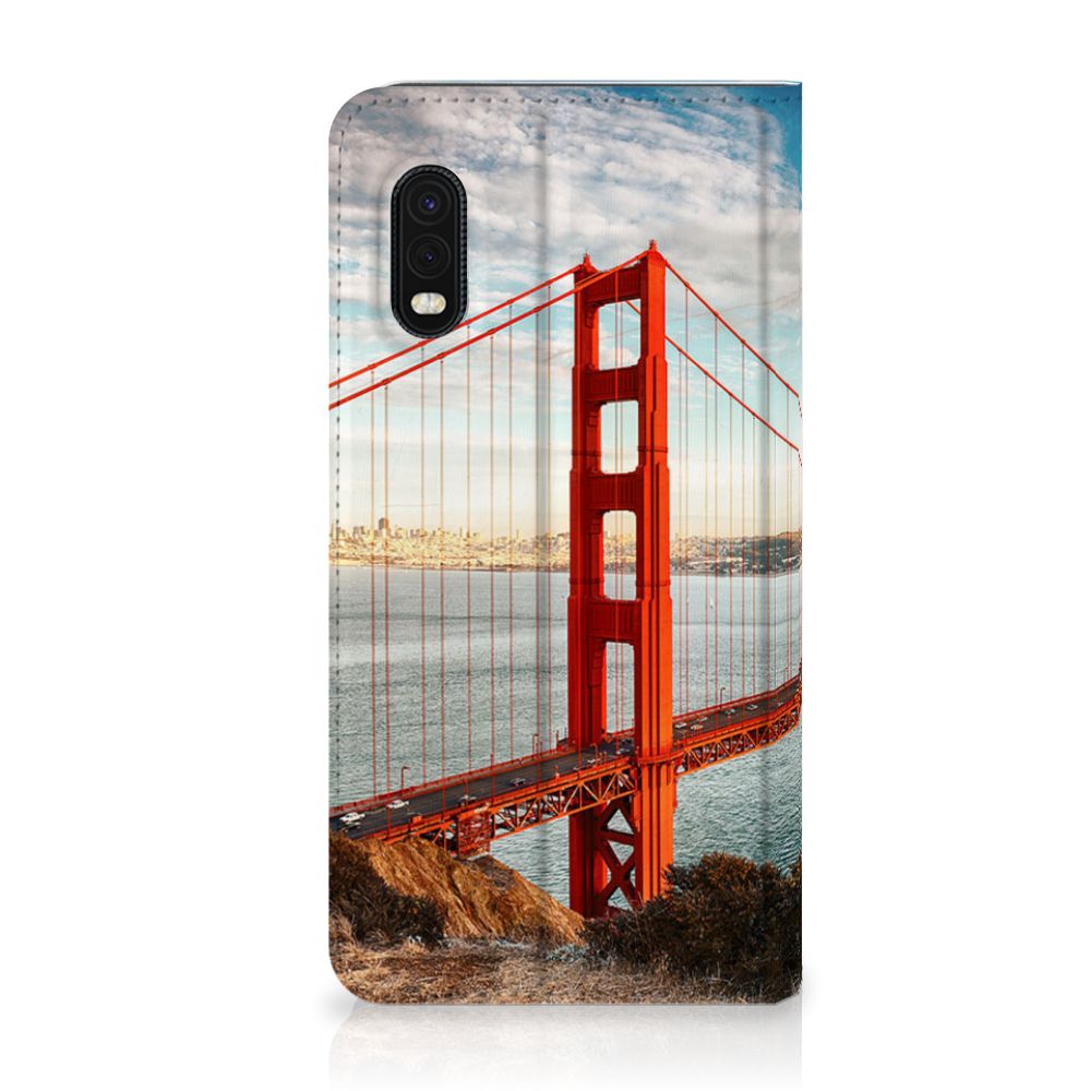 Samsung Xcover Pro Book Cover Golden Gate Bridge