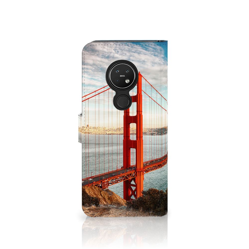 Nokia 7.2 | Nokia 6.2 Flip Cover Golden Gate Bridge