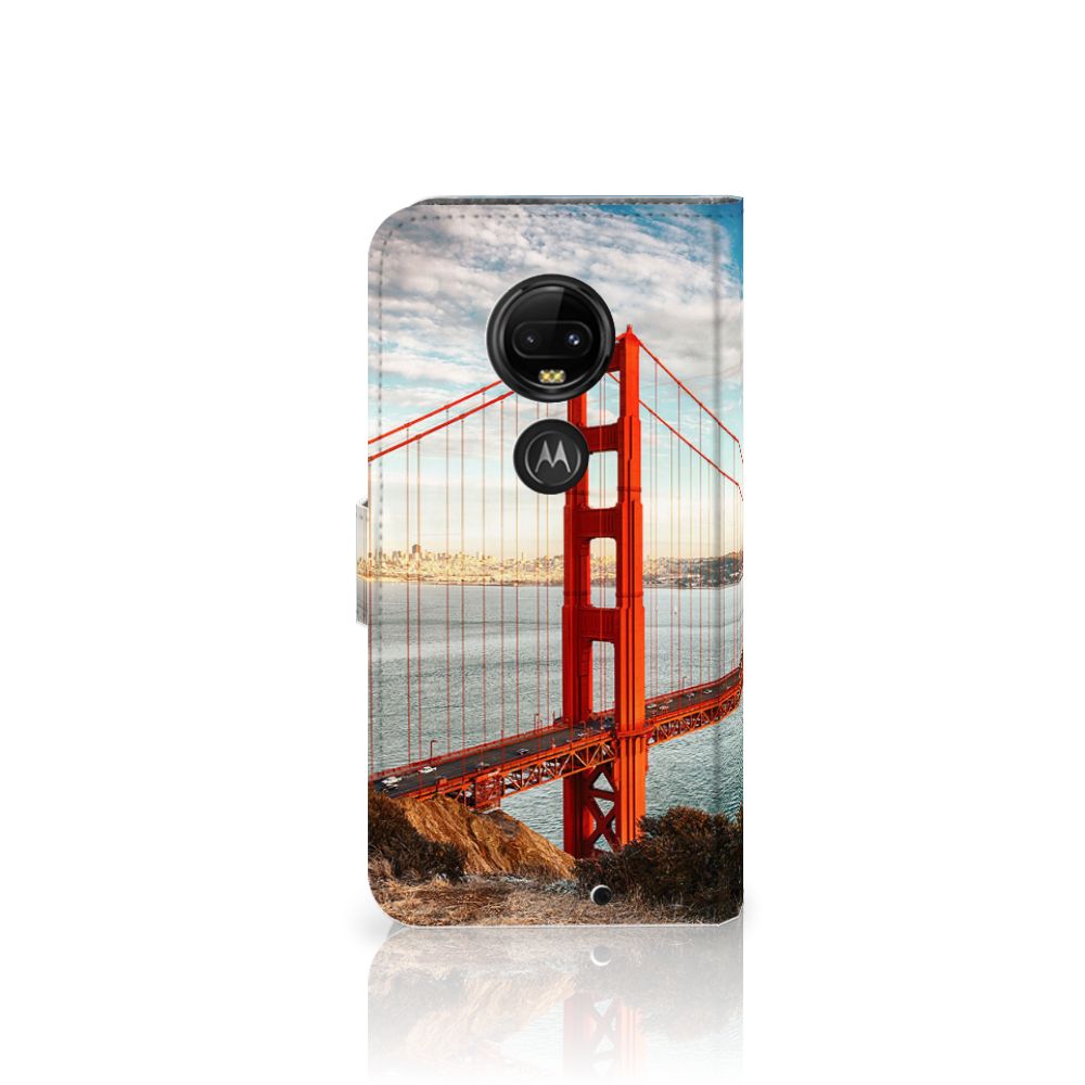 Motorola Moto G7 | G7 Plus Flip Cover Golden Gate Bridge