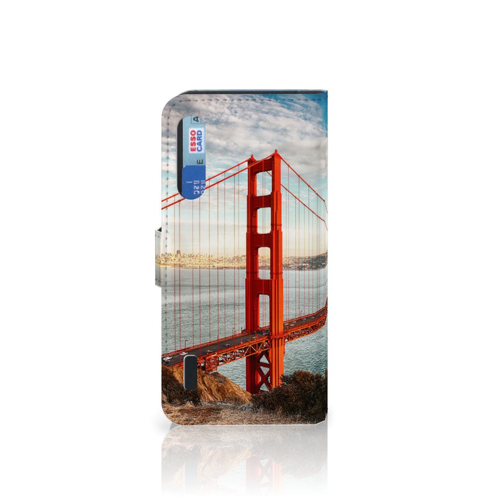 Xiaomi Mi A3 Flip Cover Golden Gate Bridge