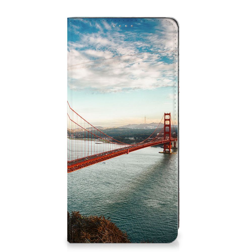 Samsung Galaxy A12 Book Cover Golden Gate Bridge