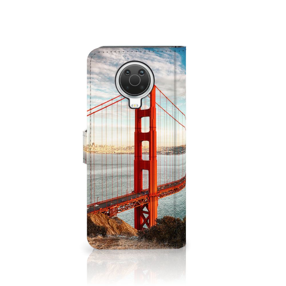 Nokia G10 | G20 Flip Cover Golden Gate Bridge