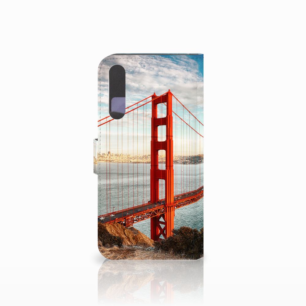 Huawei P20 Pro Flip Cover Golden Gate Bridge