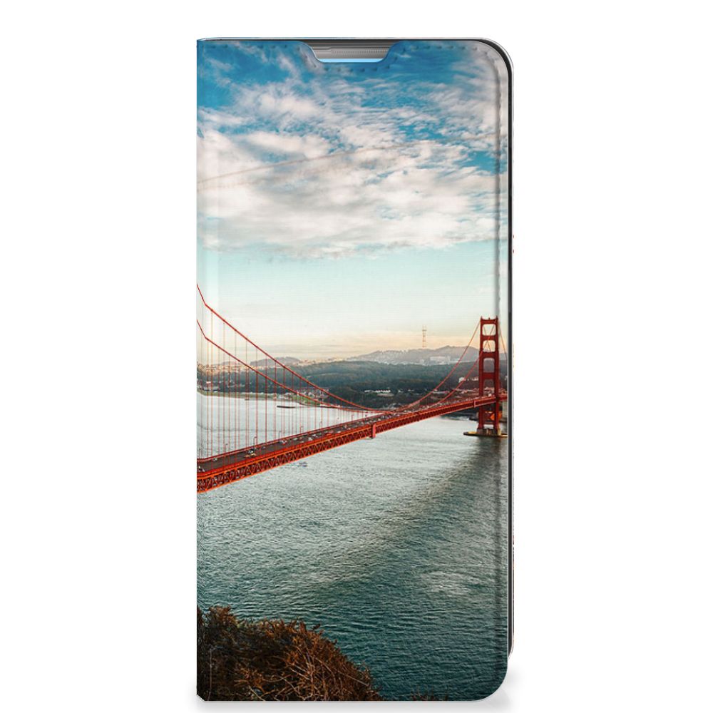 OPPO A74 4G Book Cover Golden Gate Bridge