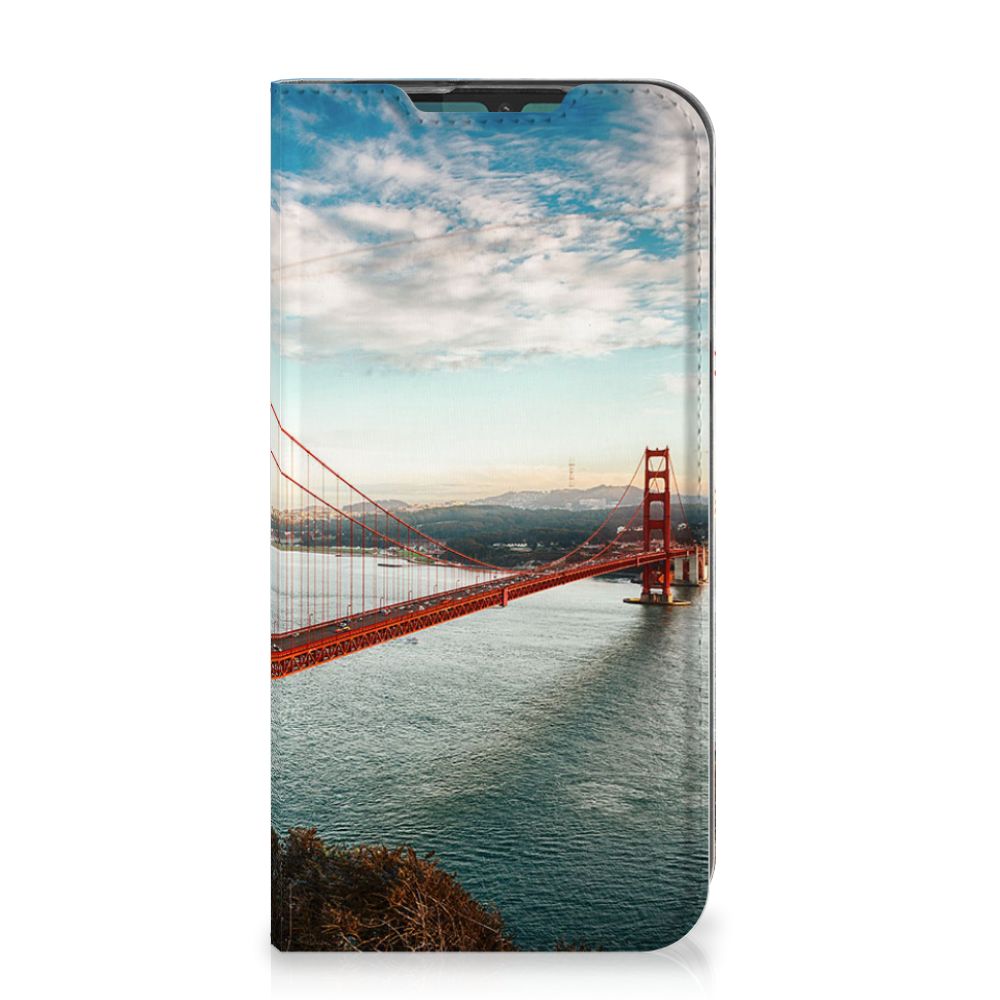 Motorola G8 Plus Book Cover Golden Gate Bridge