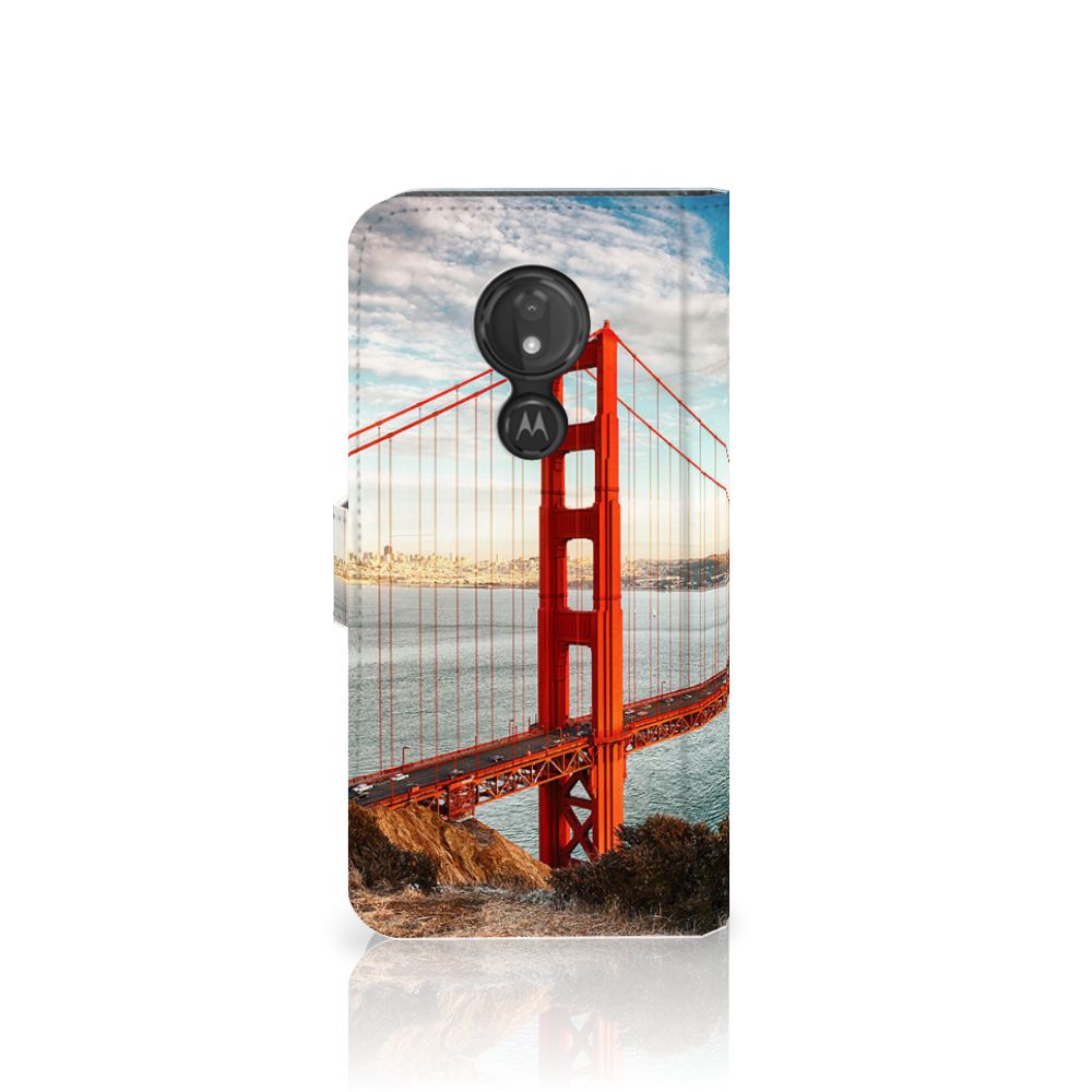 Motorola Moto G7 Power Flip Cover Golden Gate Bridge