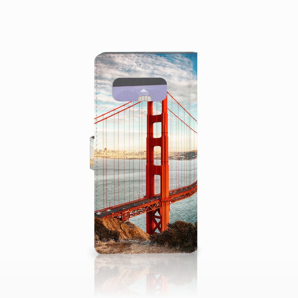 Samsung Galaxy Note 8 Flip Cover Golden Gate Bridge