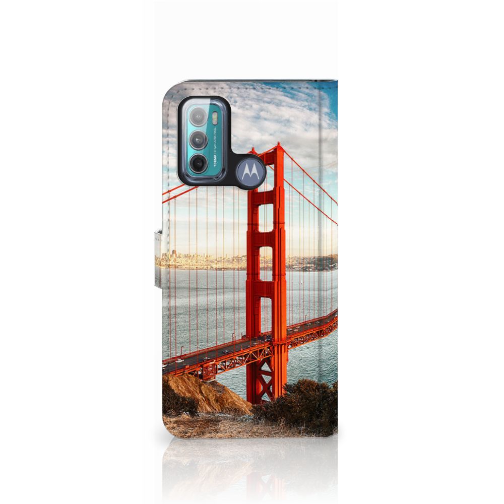 Motorola Moto G60 Flip Cover Golden Gate Bridge