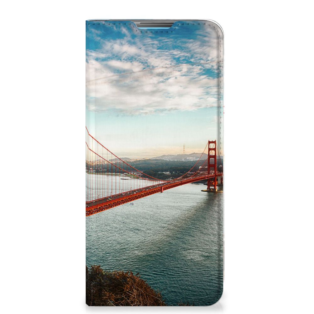 OPPO A52 | A72 Book Cover Golden Gate Bridge