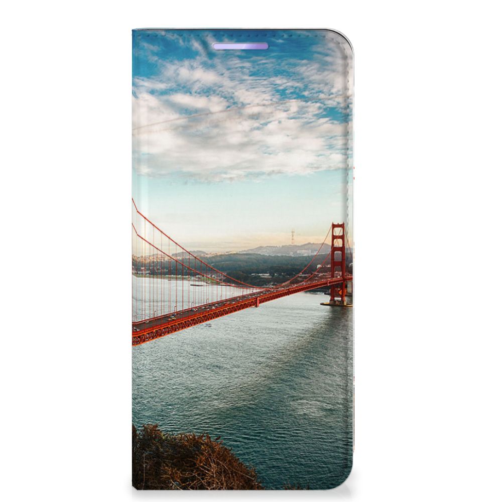 OPPO Find X3 Lite Book Cover Golden Gate Bridge