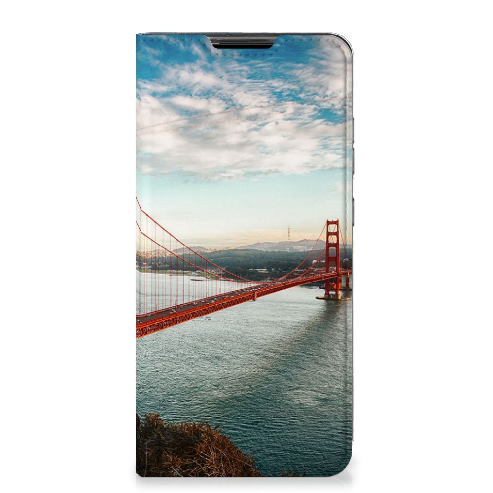 Samsung Galaxy A72 (5G/4G) Book Cover Golden Gate Bridge