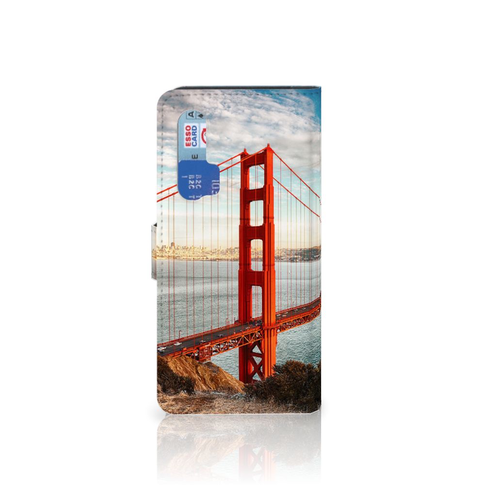 Honor 20 Pro Flip Cover Golden Gate Bridge