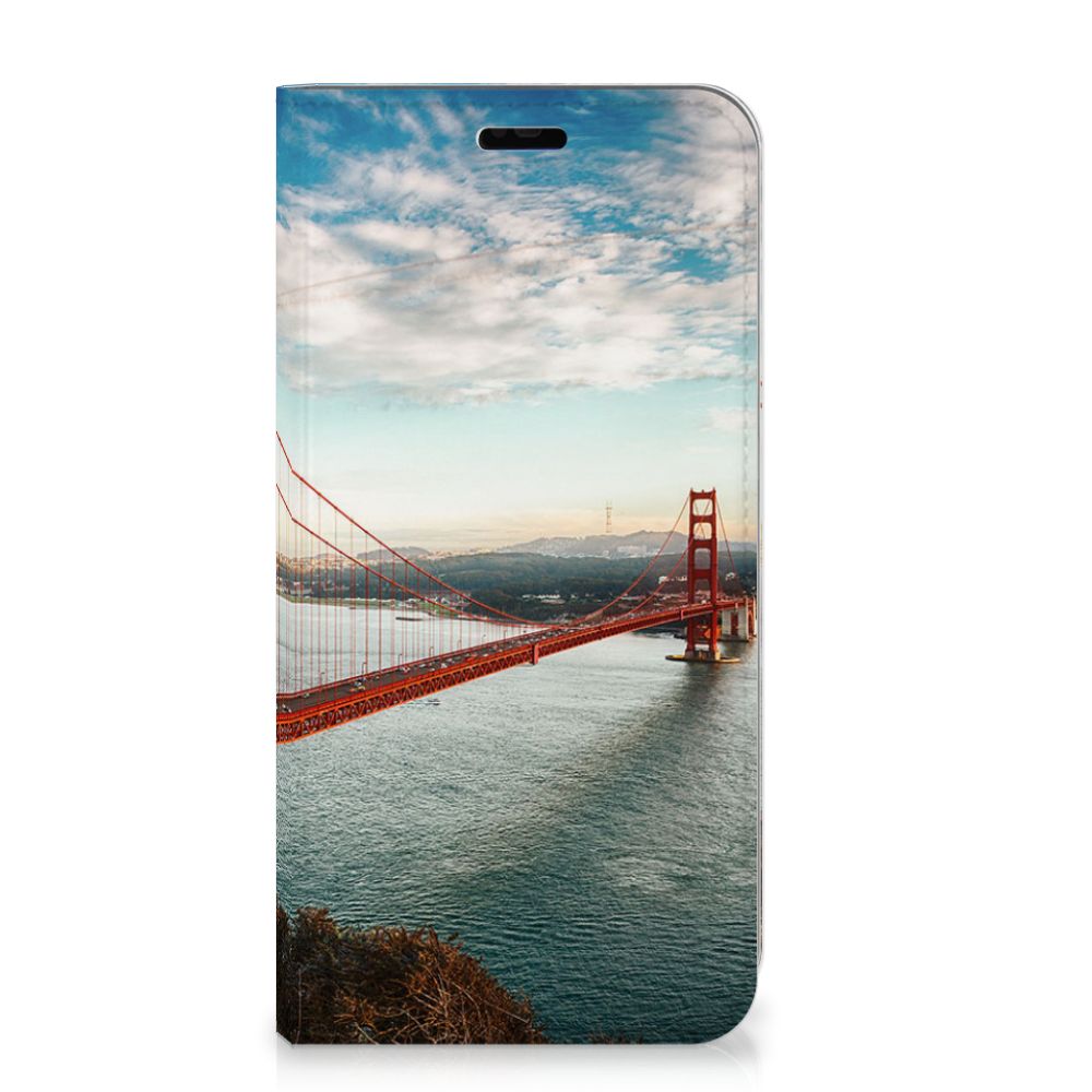 Huawei P Smart Plus Book Cover Golden Gate Bridge