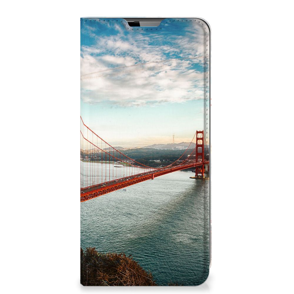 Motorola Moto G9 Plus Book Cover Golden Gate Bridge