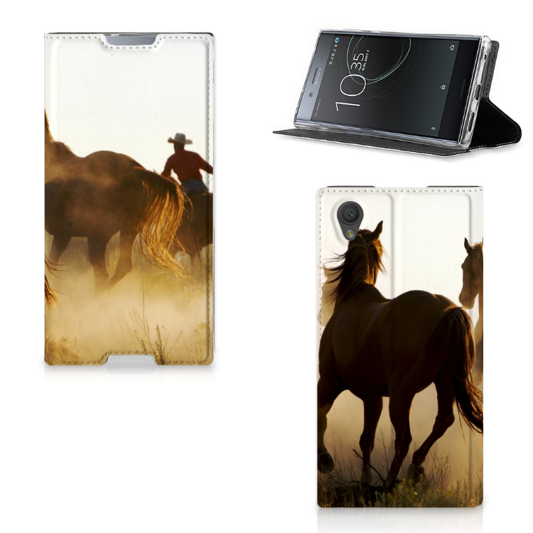Sony Xperia L1 Standcase Hoesje Design Cowboy