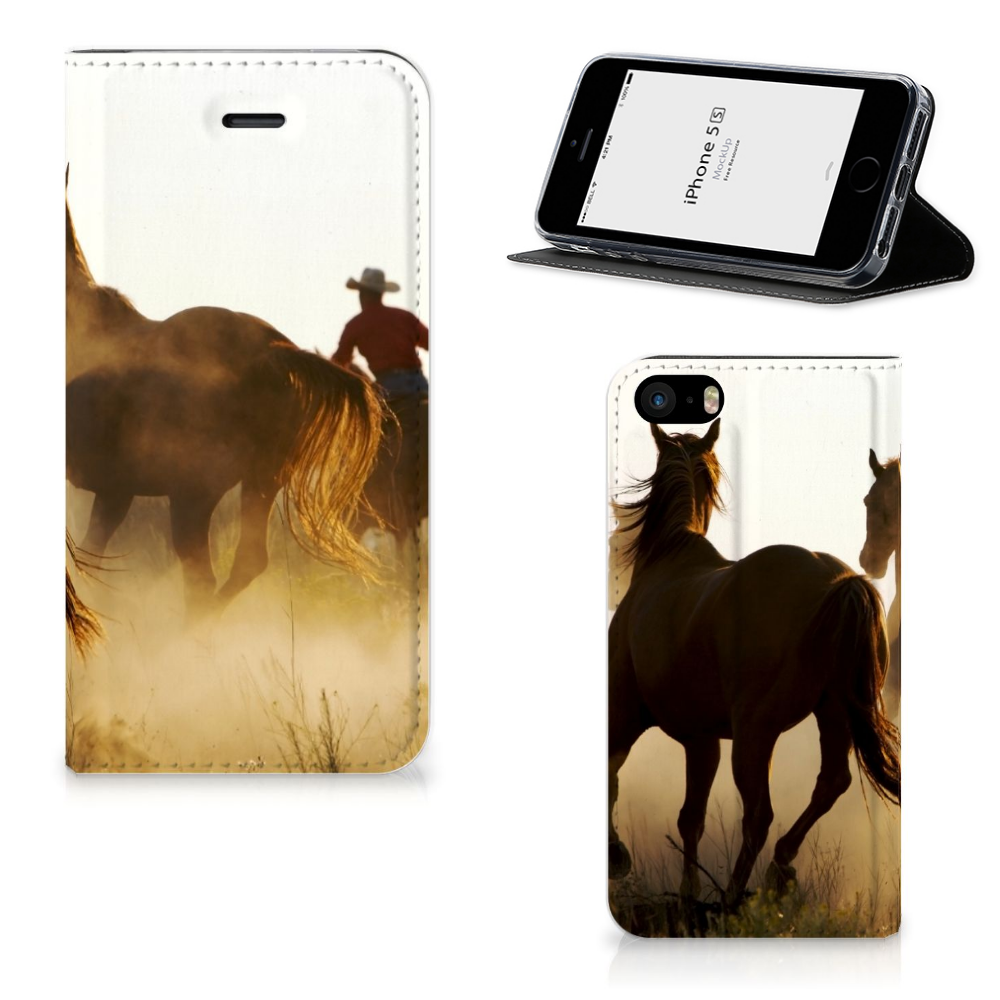 iPhone SE|5S|5 Hoesje maken Design Cowboy