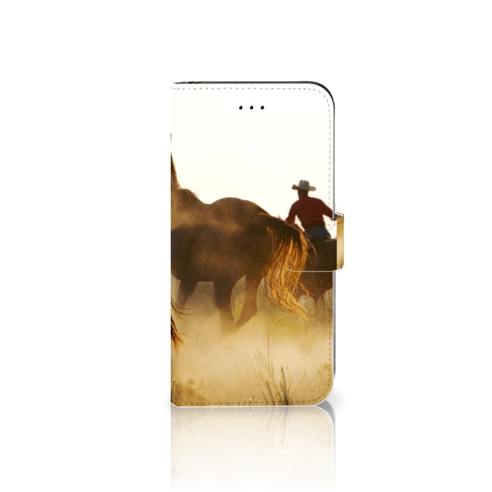 Apple iPhone 7 Plus | 8 Plus Telefoonhoesje met Pasjes Design Cowboy