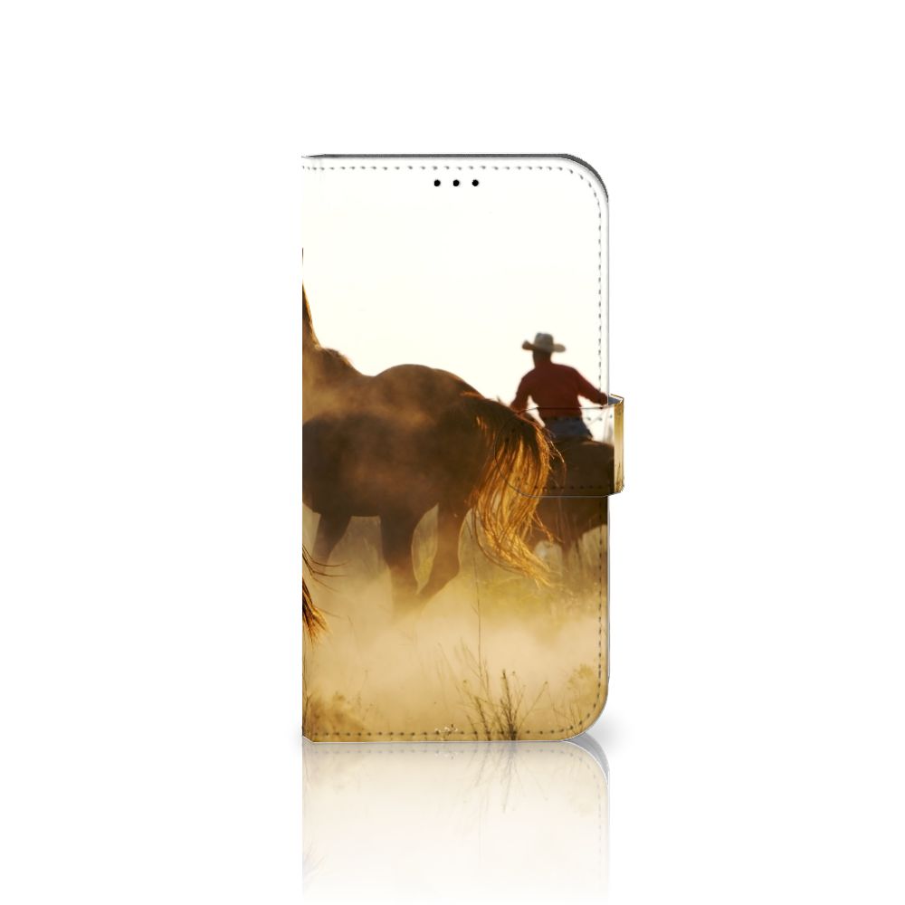 iPhone 14 Plus Telefoonhoesje met Pasjes Design Cowboy