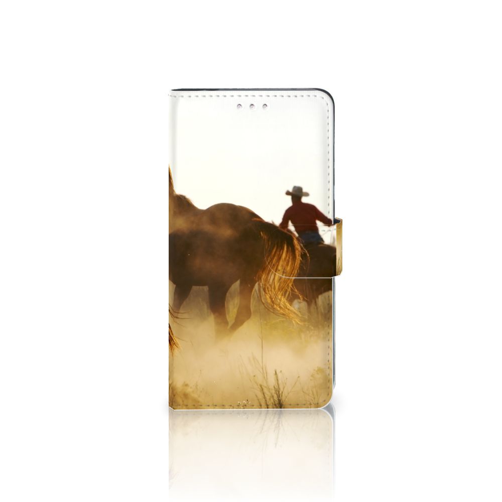 Huawei Y7 (2019) Telefoonhoesje met Pasjes Design Cowboy