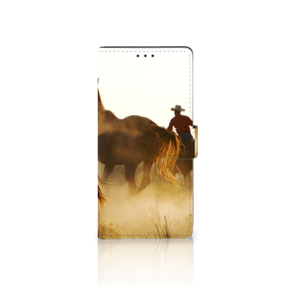 Samsung Galaxy A02s | M02s Telefoonhoesje met Pasjes Design Cowboy